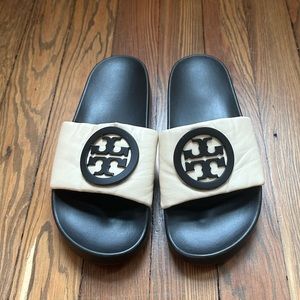 Tory Burch slides, 7.5US